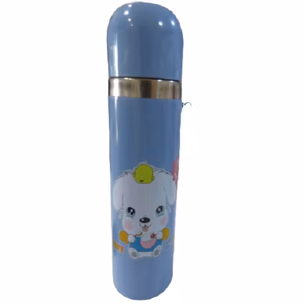 فلاسک نوزادی طرح funny cuppy ظرفیت 350 میلی لیتر ( ضربه دار)