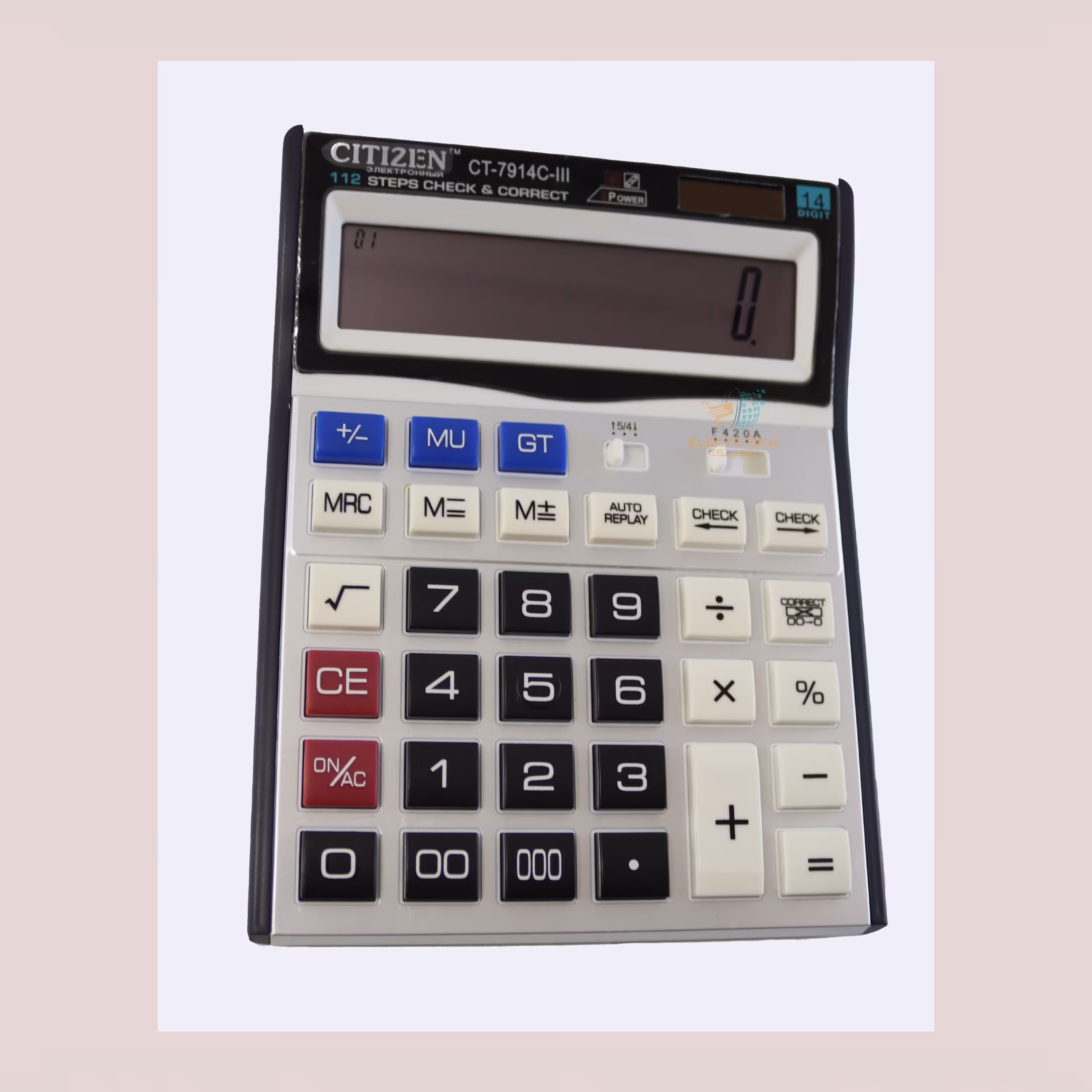 ماشین حساب سیتی زن مدل CT-7914C-111-فروش کلی ماشین حساب الکتوبکا 2726