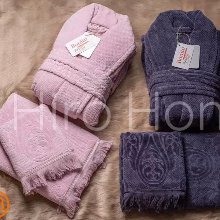 ست حوله عروس و داماد 10 تیکه bonito