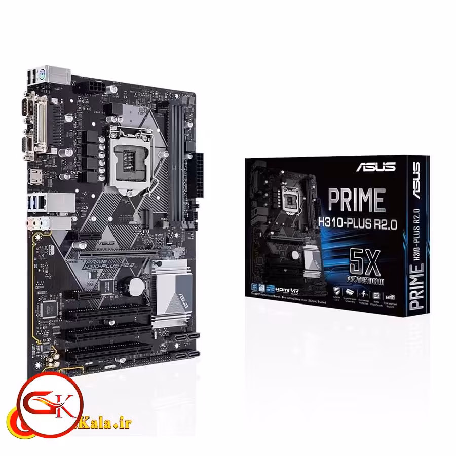 خرید و فروش مادربرد Asus PRIME H310 PLUS R2.0 با پشتیبانی از سوکت LGA 1151