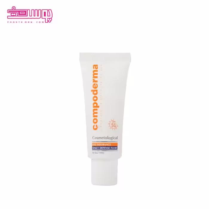 کرم ضد آفتاب دور چشم کامپودرما مدل Eye insurance SPF 50 حجم 40ml