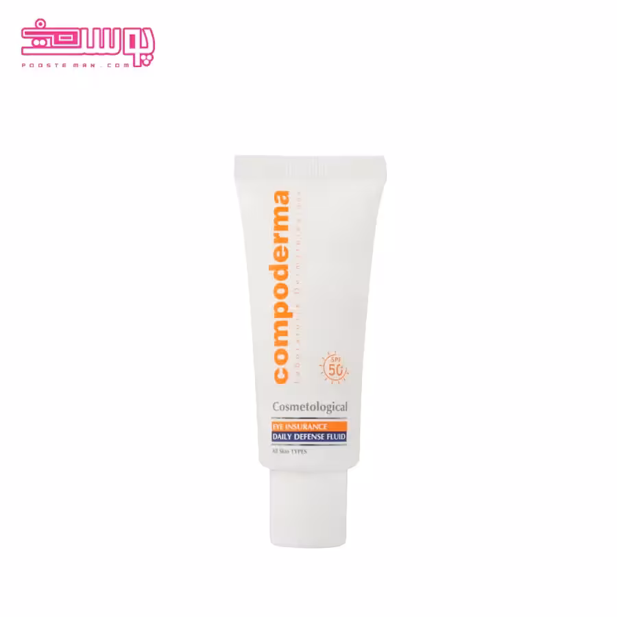کرم ضد آفتاب دور چشم کامپودرما مدل Eye insurance SPF 50 حجم 40ml