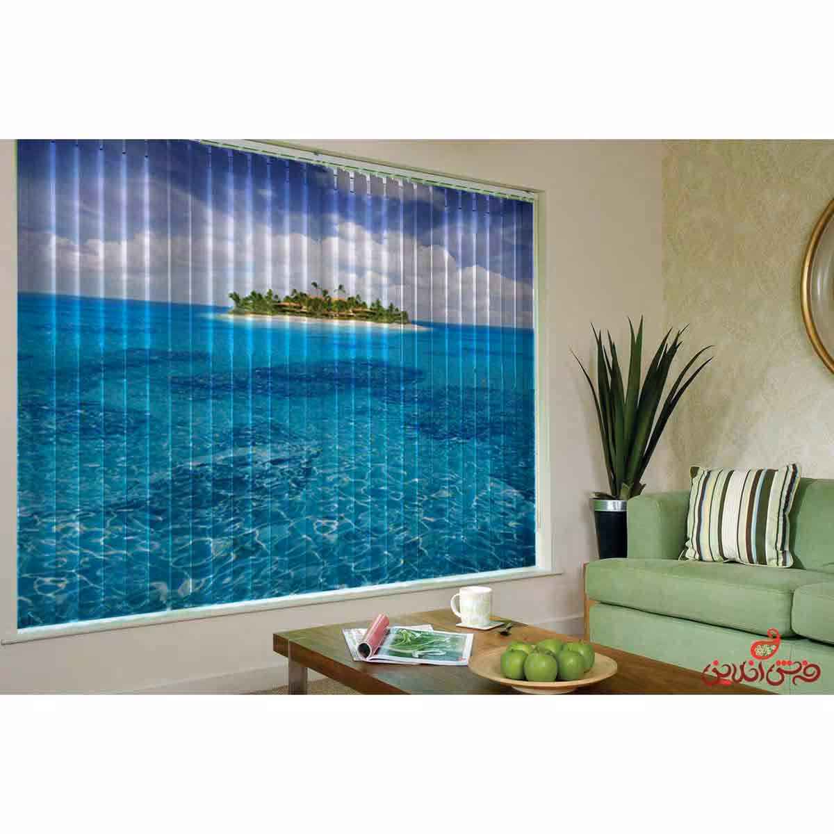 پرده لوردراپه تصویری کد751