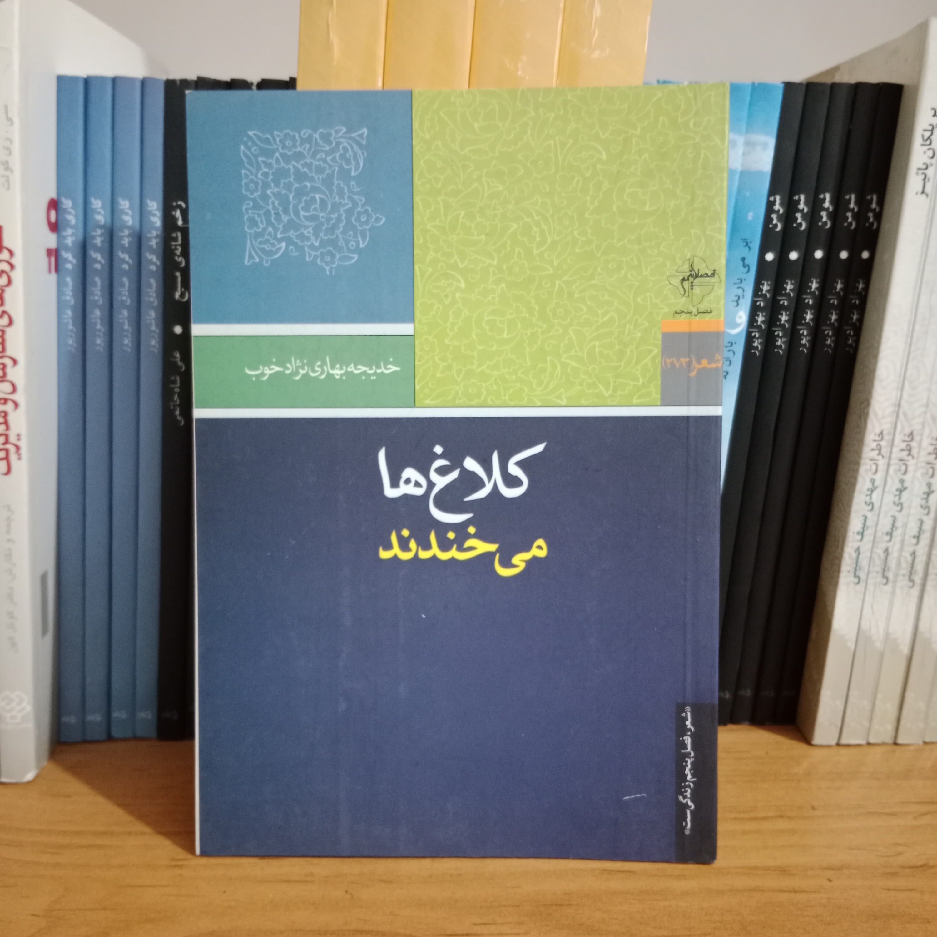 کتاب شعر کلاغ ها میخندند
