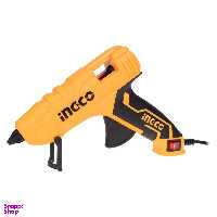تفنگ چسب حرارتی اینکو مدل GG258 به همراه 4 عدد چسب