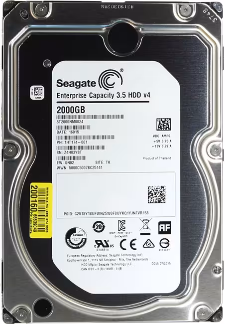 هارد اینترنال سیگیت مدل Enterprise ST2000NM0024 با ظرفیت 2 ترابایت