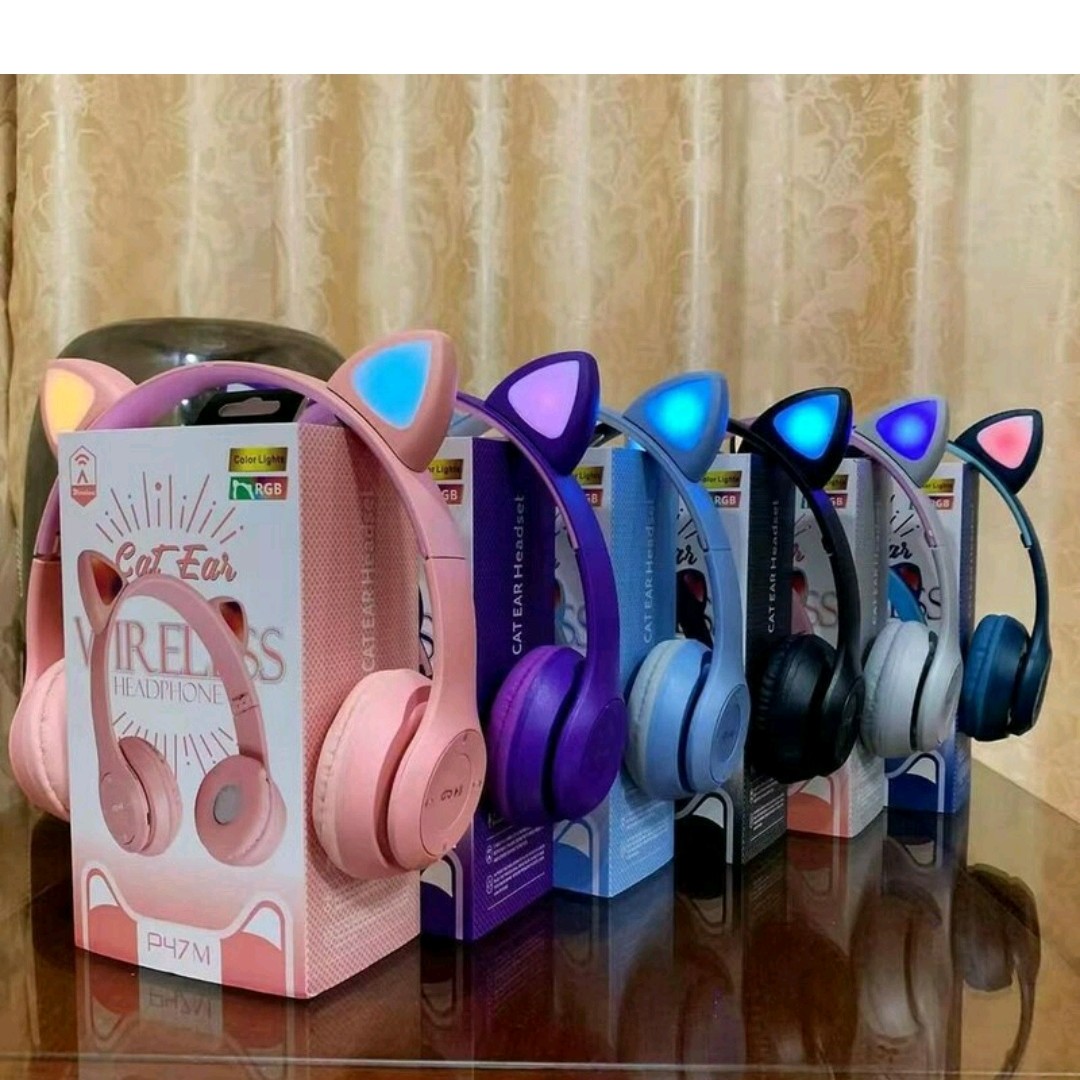 هدفون خرگوشی دخترانه وگربه ای