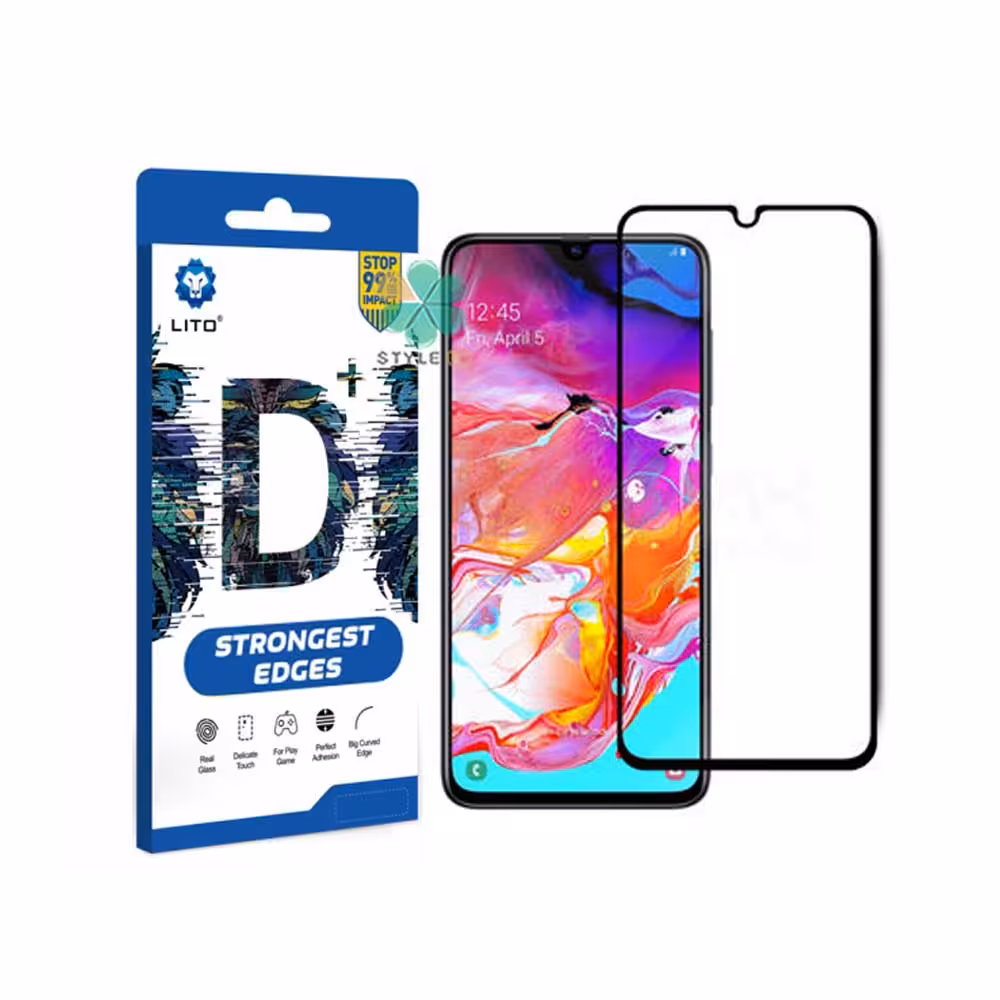 گلس گوشی سامسونگ Samsung Galaxy A70 مدل D  LITO