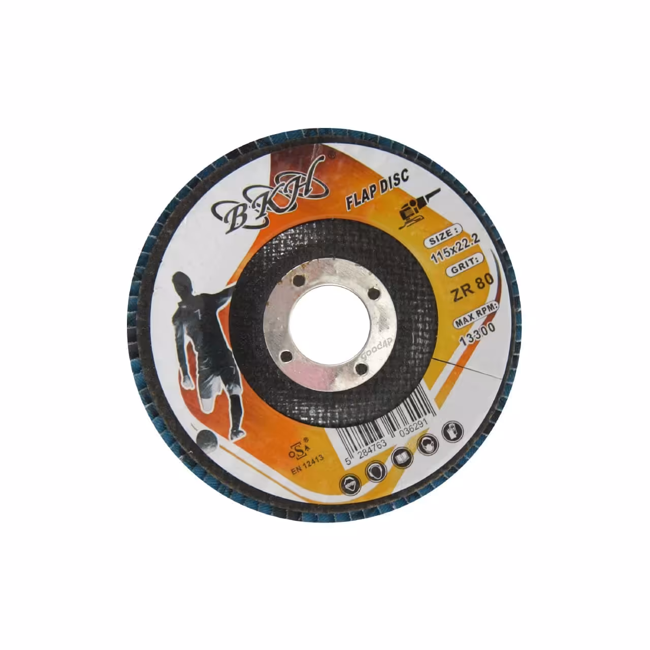 سنباده فلاپ مینی 115 میلی متر مش 80 بی کی اچ