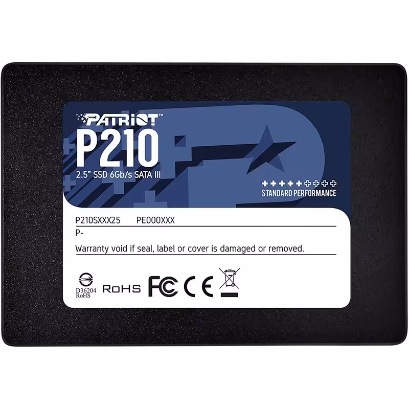 اس اس دی پاتریوت P210 SATA III 128GBPatriot P210 128GB SATA III 2.5 Inch SSD