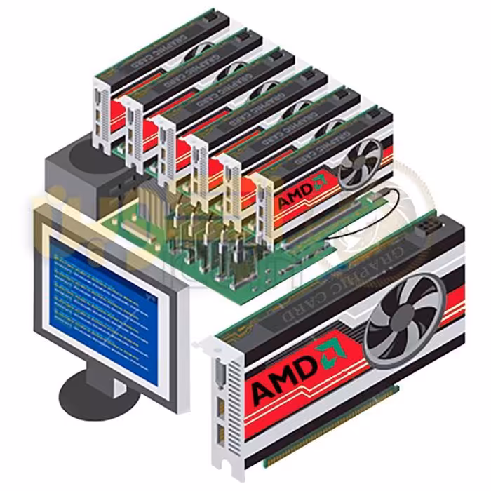 6x Sapphire Radeon NITRO  RX 580 8GB