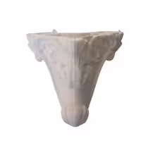 پایه مبل 12 سانتی متر گل دار  بسته 4 عددی