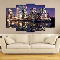 تابلو شاسی 10 تیکه طرح شهر 2