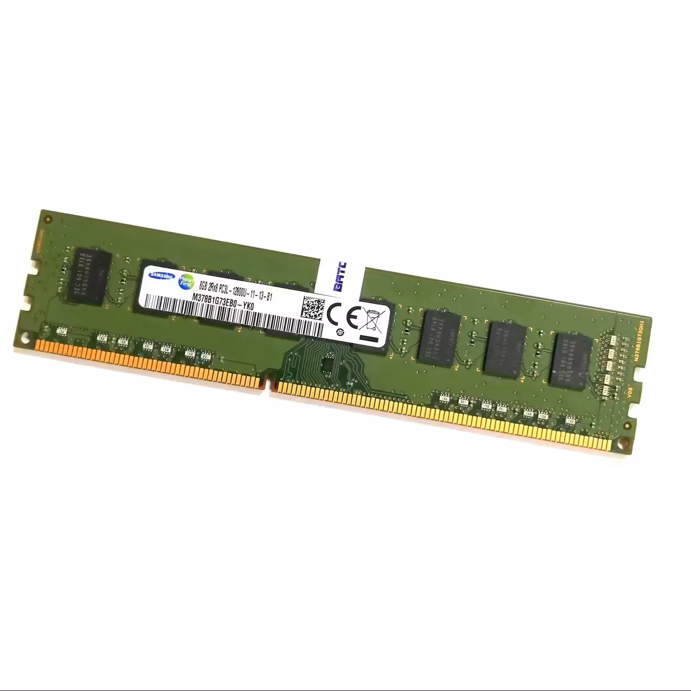 رم کامپیوتر DDR3L دو کاناله 1600 مگاهرتز CL11 سامسونگ مدل 12800U ظرفیت 8 گیگ