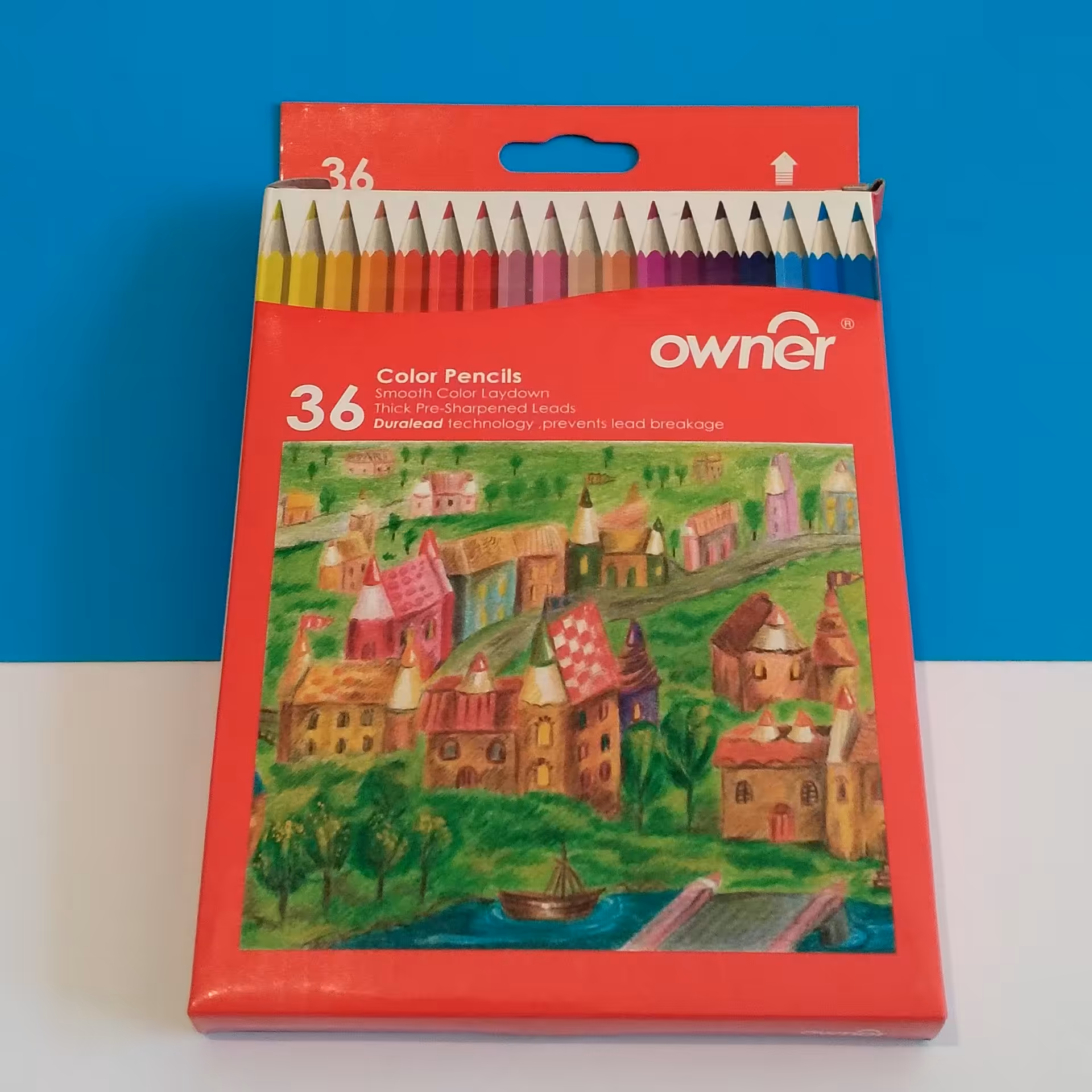مداد رنگی36 رنگ اونر