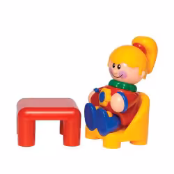 ست آدمک با میز و صندلی