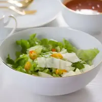 کاسه سالاد لورین خط طلا. 