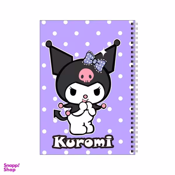 دفتر مشق 50 برگ بامبیلیپ طرح کرومی خال خالی کد 9779925