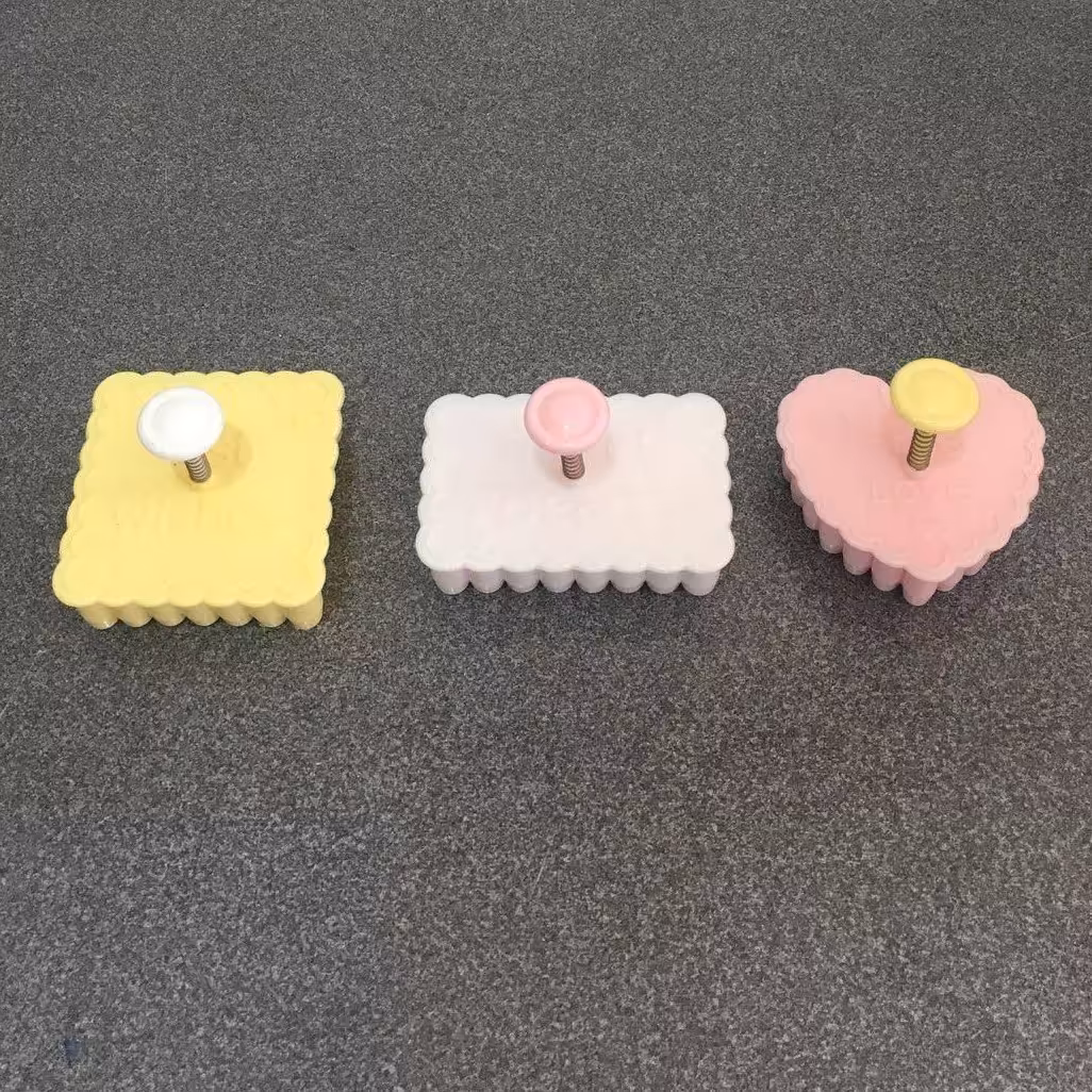 قالب شیرینی و حلوا 3عددی فنر دار 