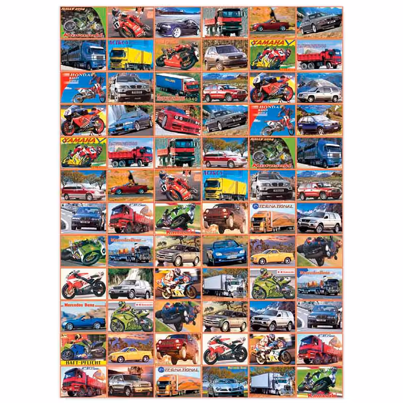 خرید برچسب طرح ماشین و موتور