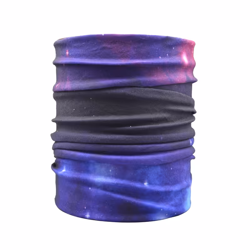 اسکارف و دستمال سر و گردن کهکشانی مدل 8630