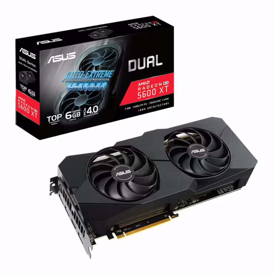 کارت گرافیک ایسوس DUAL RX5600XT T6G EVO