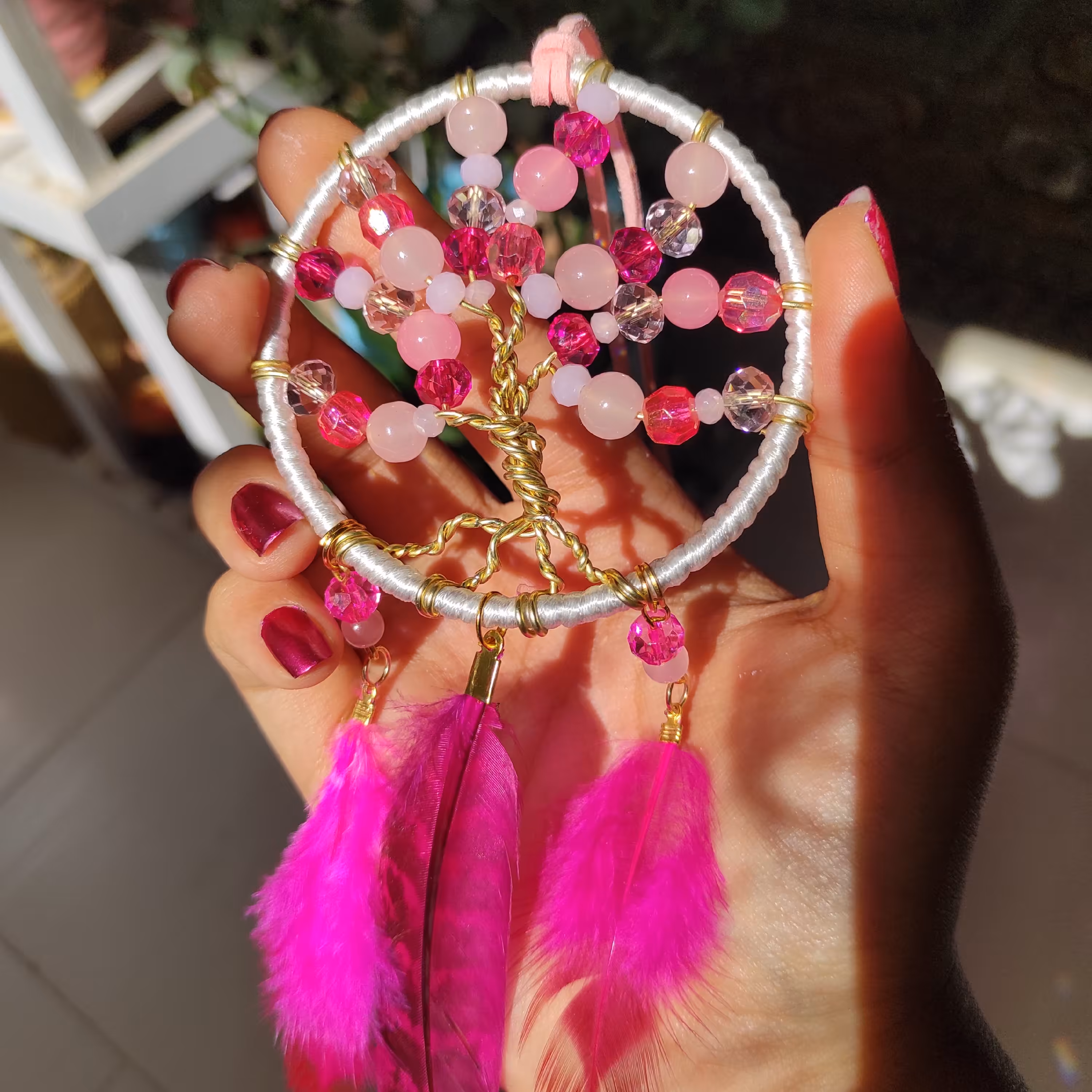 دریم کچر درخت زندگی هدیه خاص برای عزیزان شما مناسب برای آویز آینه ماشین اویز اتاق و رومانتویی در رنگ بندی های متنوع