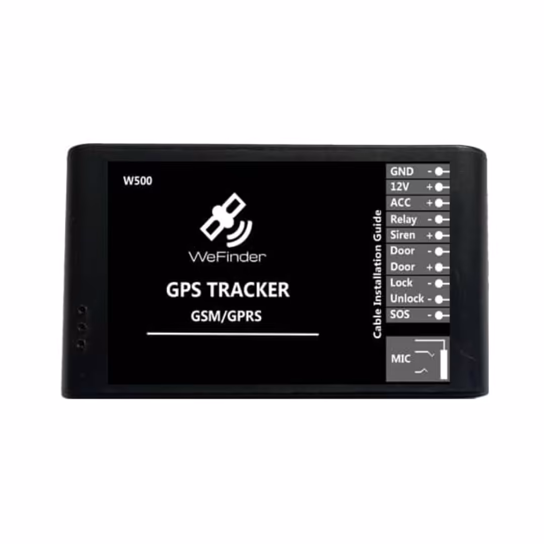 دزدگیر و ردیاب خودرو ماهواره ای ویفایندر  مدل W500 دارای باتری بکاپ