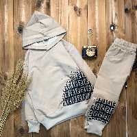 ست هودی شلوار اسپورت دخترانه و پسرانه مناسب 4 تا 12 سال 