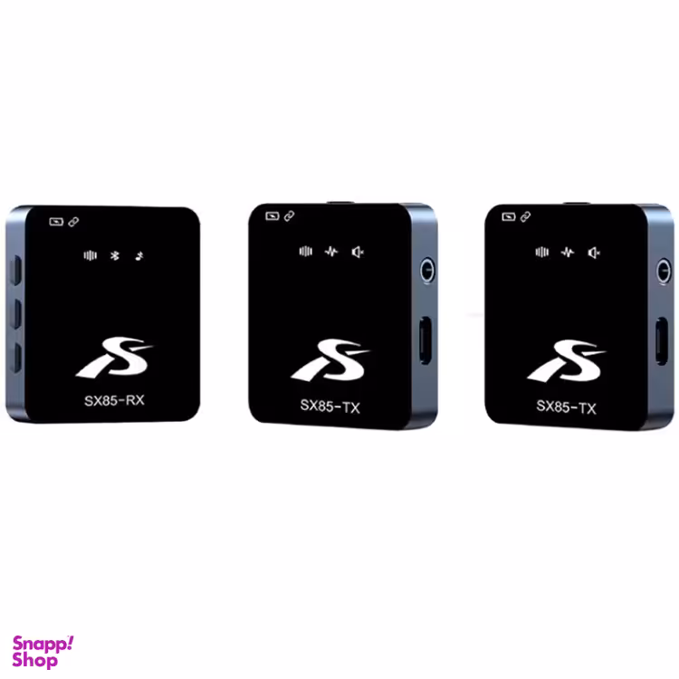 میکروفون بی سیم یقه ای دو کاربره مدل SX85