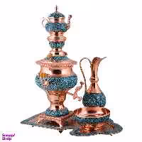 سرویس سماور فیروزه کوب آقاجانی