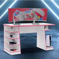  میز تحریر ساده دخترانه مدلK55