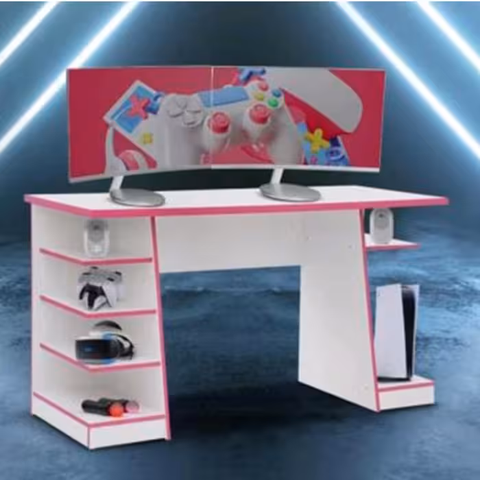  میز تحریر ساده دخترانه مدلK55