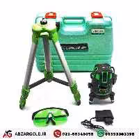 تراز لیزری سه بعدی 5خط 360درجه نورسبزباس مدل LIFE STYLE