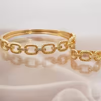 ست انگشتر و دستبند  ysx