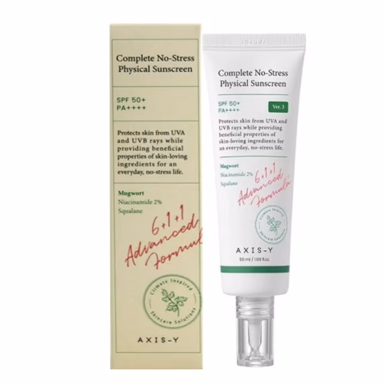 کرم ضدآفتاب فیزیکی اکسیس وای مدل Complete No-Stress Physical حجم 50 میلی لیتر