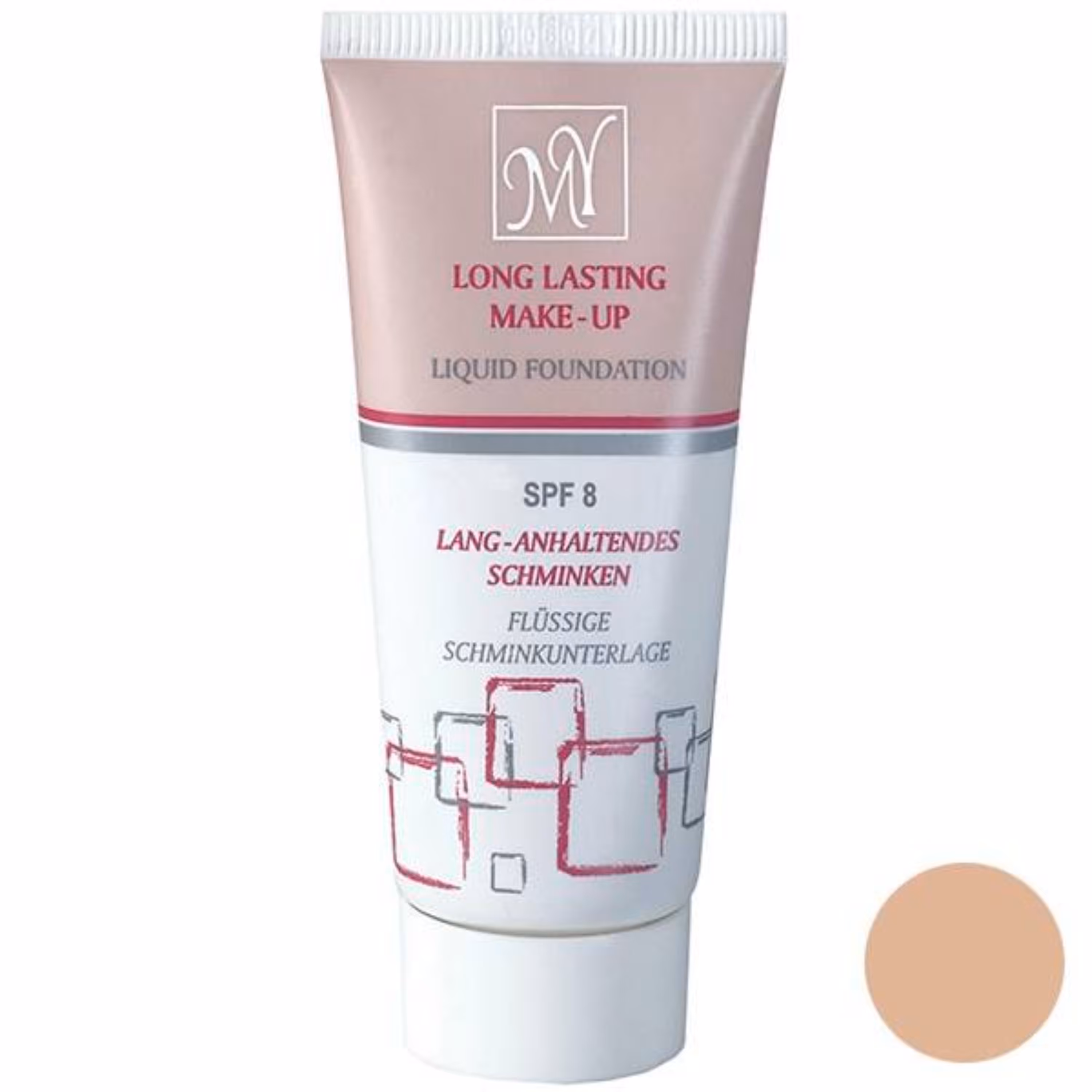 کرم پودر تیوبی مای شماره 102 MY Foundation Tube 102