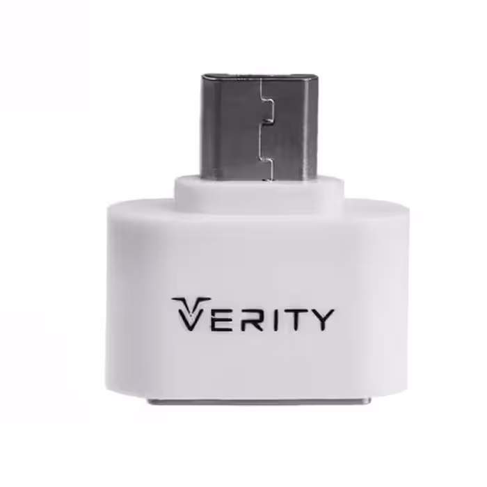 مبدل OTG به microUSB وریتی مدل A302-مشکی