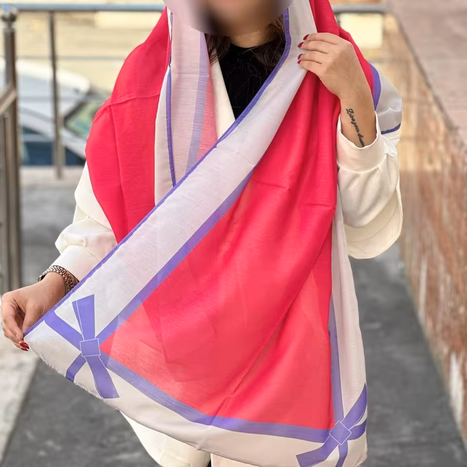 شال طرح پاپیون نخ اعلا چهارفصل  قیمت مناسب