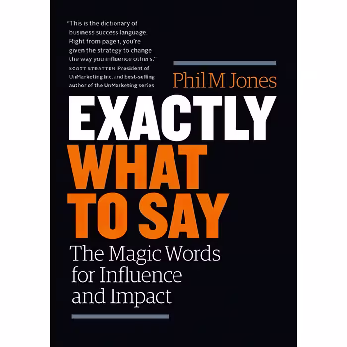 کتاب زبان اصلی Exactly What to Say Your Personal Guide to the Mastery of Magic W