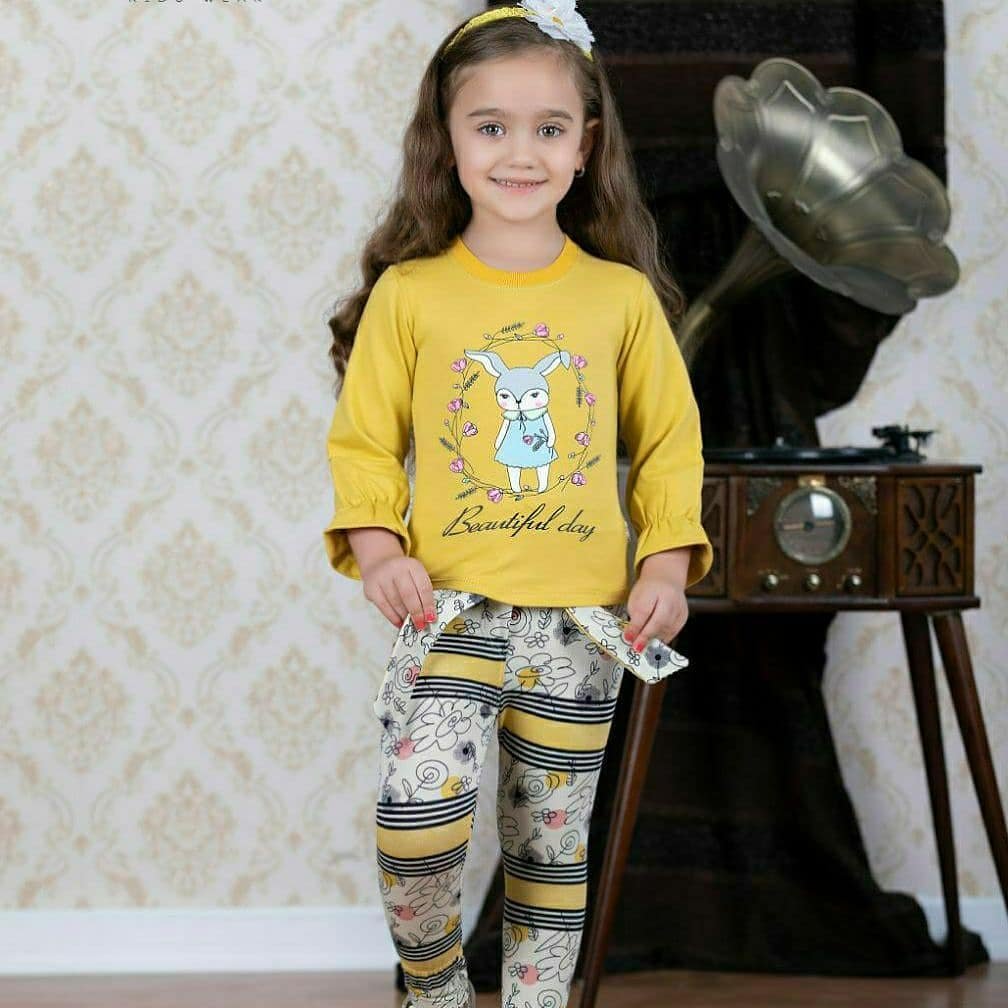 بلوز شلوار دخترانه پائیزه
