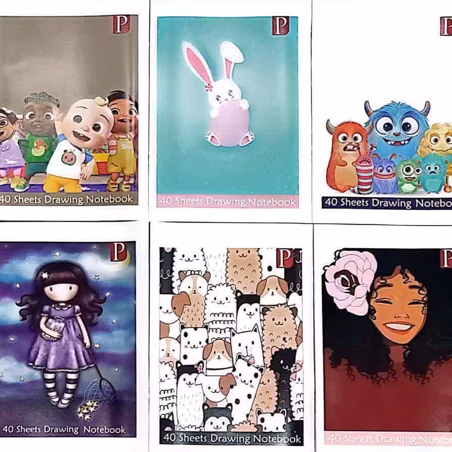 دفتر نقاشی منگنه ای کیفیت خوب