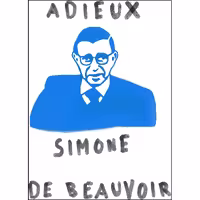 کتاب زبان اصلی Adieux اثر Simone de Beauvoir انتشارات Pantheon
