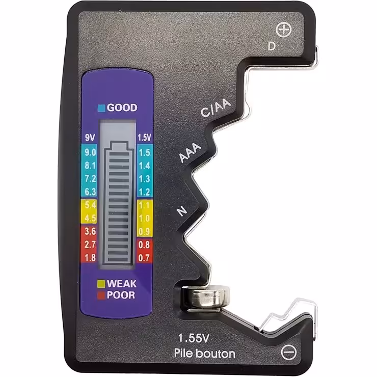 تستر باتری دیجیتالی
