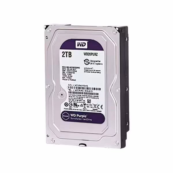 هارد اینترنال 2TB وسترن دیجیتال مدل WD PURPLE
