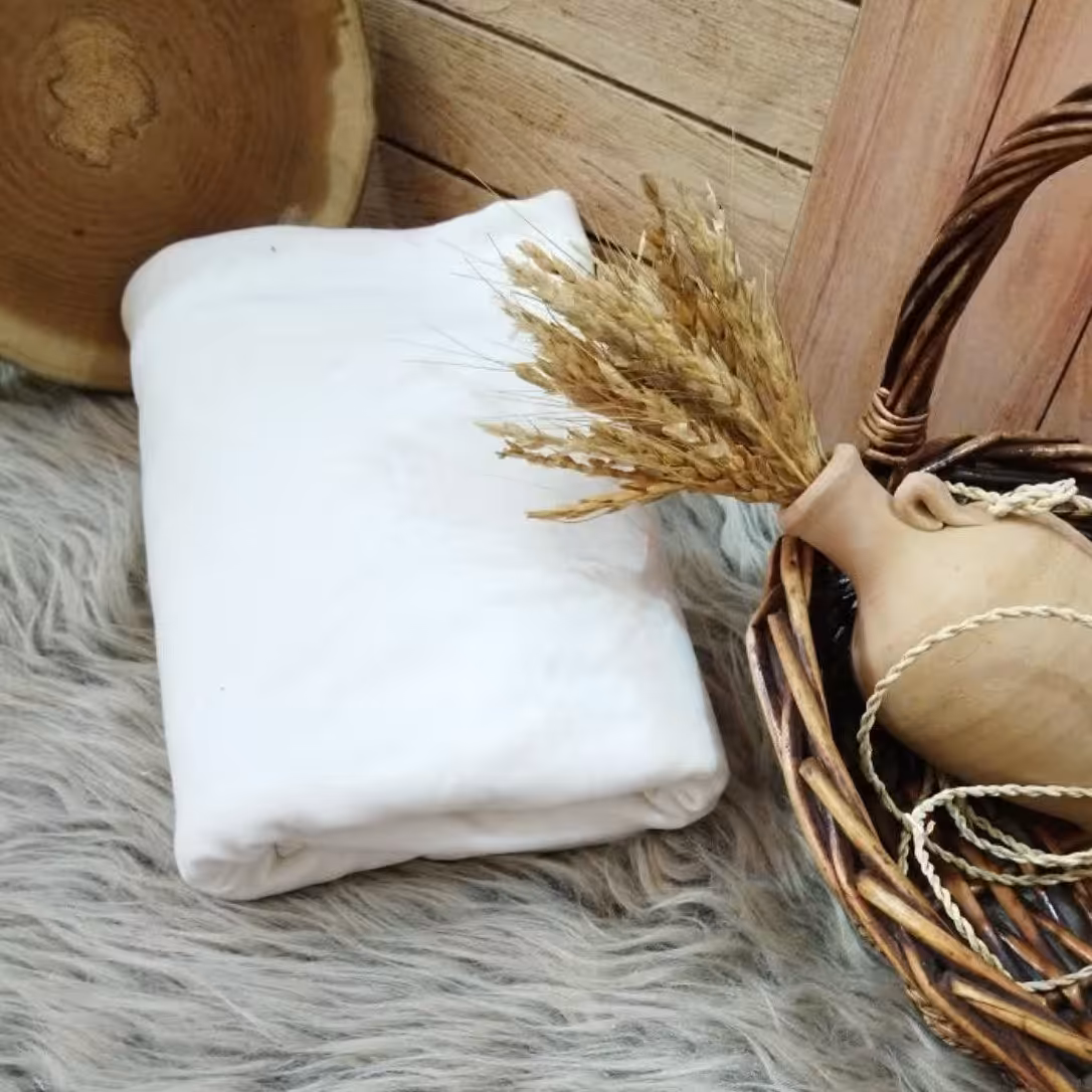 جنس پارچه :تریکودورو پنبه شیری 

قد پارچه :100
عرض پارچه:100دولا 
وزن پارچه:480گرم 

قیمت:85