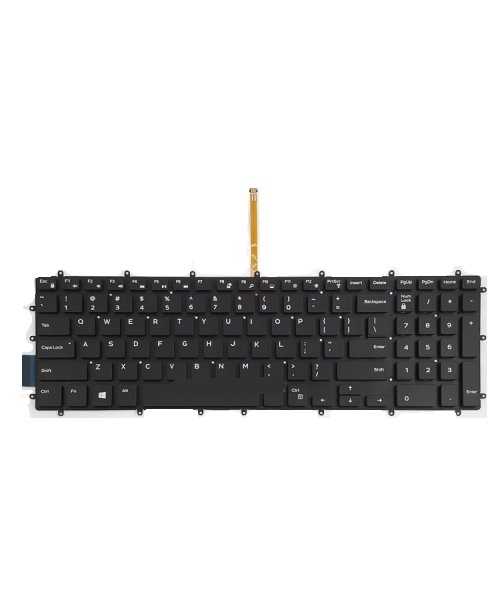 کیبورد لپ تاپ دل مدل Inspiron 15-5567 مشکی بدون فریم