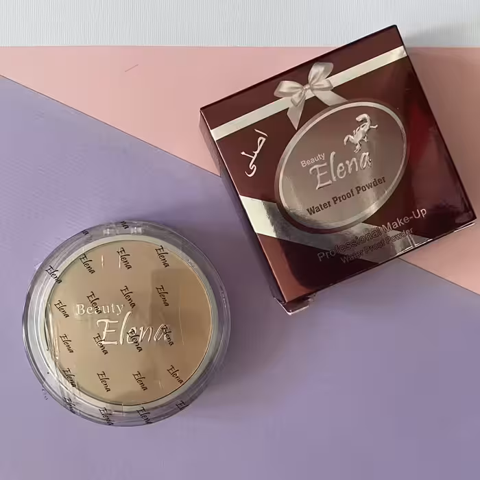 پنکک النا elena کاملا اصلی شماره 101 دارای پد پودری و ضدآب