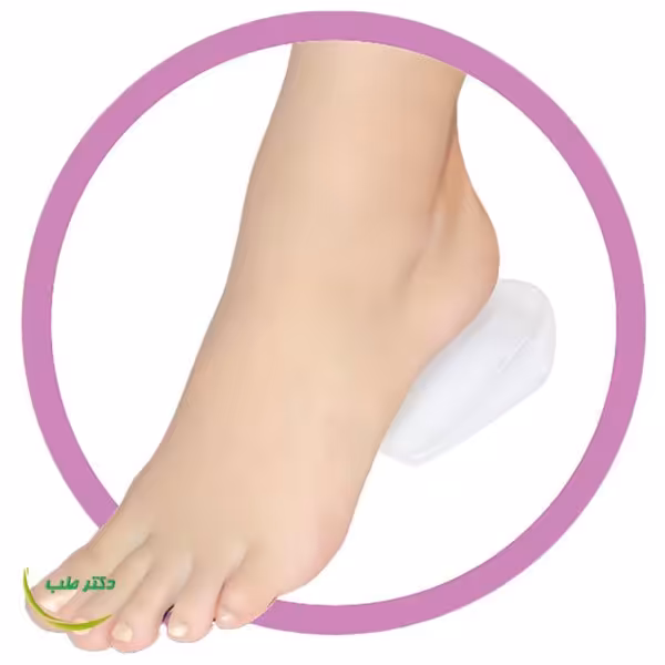 نیم کفی خار پاشنه برند اسپنکوژل SpencoGel مدل 1011 سایز S