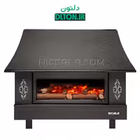 بخاری گازی شومینه ای نیک کالا 30000 مدل نفیس MC30
